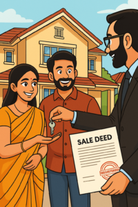 sale deed valid registered document for transfer of immovable property